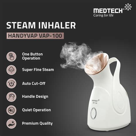 Medtech Nano Ionic Facial Steamer Handyvap VAP-100 — Medtechlife