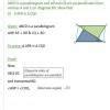 ABCD is a parallelogram and AP and CQ are perpendiculars from vertices ...