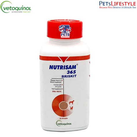Vetoquinol Nutrisam chew total Tablets (30 | Vet Medicine India