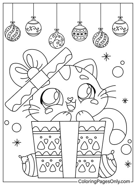 Cute Christmas Coloring Pages Printable