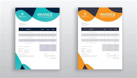 Professional creative invoice template design for your business ...