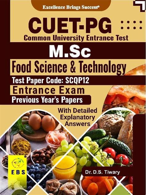 CUET PG M.Sc Food Science and Technology (Test Paper Code-SCQP12 ...