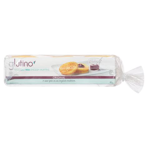 Glutino Original English Muffins Gluten Free 6 Muffins 480 g Powell's ...