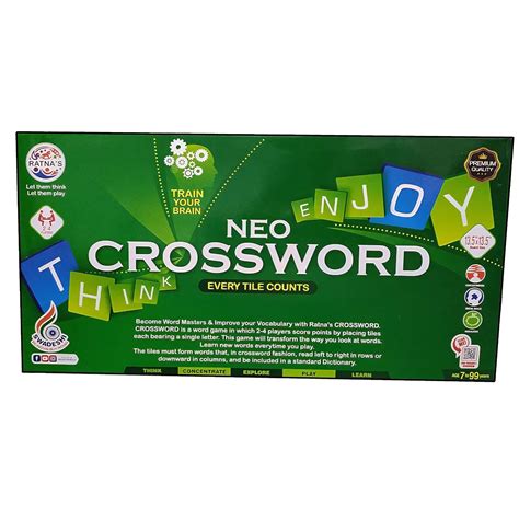 Crossword Board Game | Big Size Spelling Game for Kids & Adult Multi-P ...