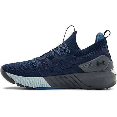 Buy Under Armour Men's Project Rock 3 Training Shoe, Navy/Grey/Blue ...