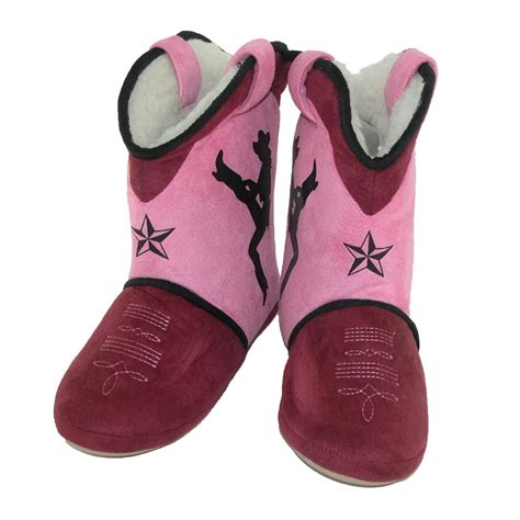 Cicciabella Womens Dixie Darlin Cowgirl Boot Slippers | Cowgirl boots ...