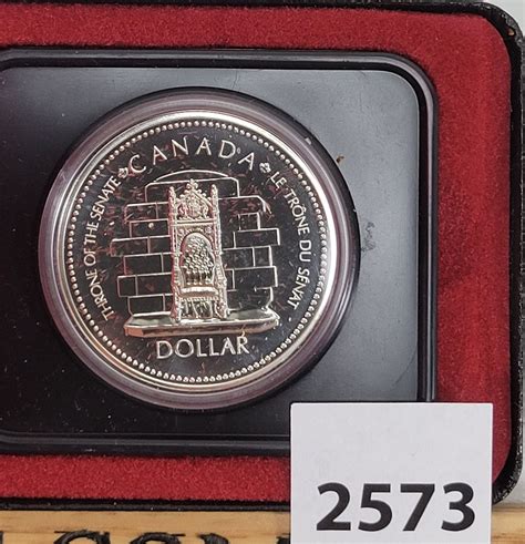 RCM 1977 QUEEN ELIZABETH SILVER JUBILEE CDN SILVER DOLLAR