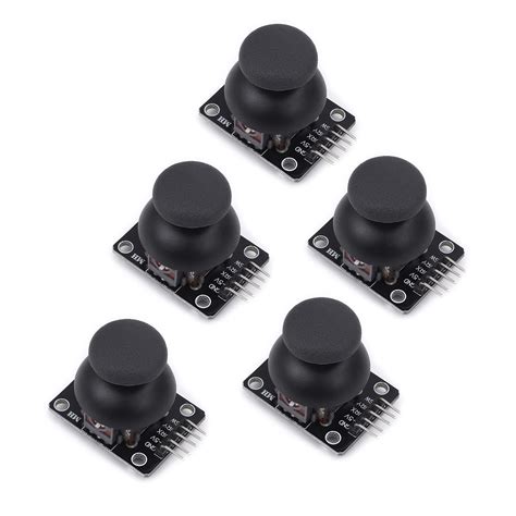 Buy Songhe Dual-axis XY Joystick Module PS2 Game Joystick Control Lever ...