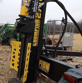 Image result for Using a Champion Log Splitter