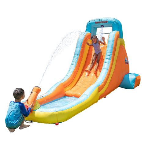 Outdoor Inflatable Water Slides AirMyFun Blue Water Slide Bounce House