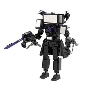 Mihjiot Skibidi Toilet Building Blocks Set Toy Skibidi Toilet Toy Ideas ...