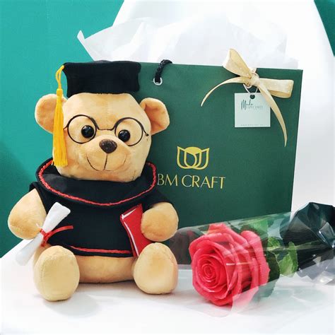 HOA GẤU TỐT NGHIỆP XINH XẮN, ẤN TƯỢNG | BM CRAFT