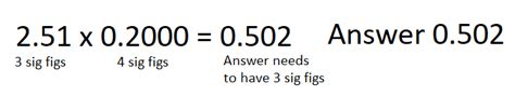 Image result for Multiplying Significant Figure