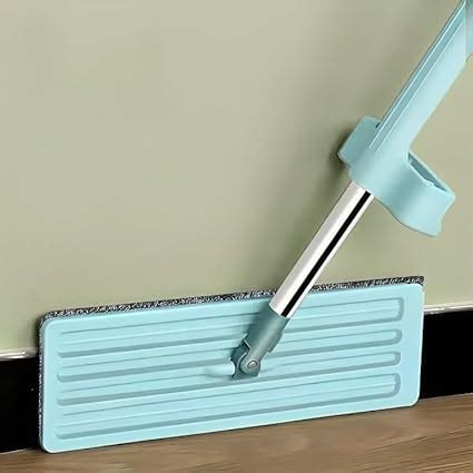 ArtZilla Microfiber Flat Mop for Floor Cleaning Home Hands Free Squeeze ...