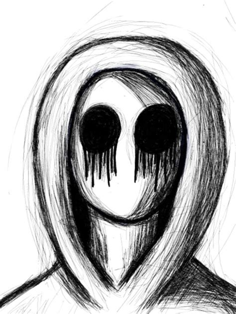 creepy drawing ideas easy