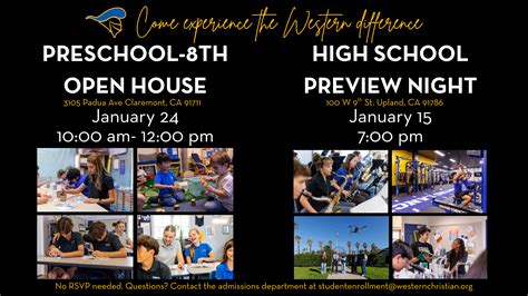 Apply to Western Christian Schools | Upland & Claremont