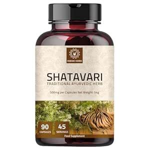 Shatavari capsules for Women | Shatavari Herbal Supplement | (90 ...
