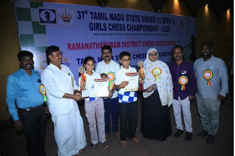 Tamil Nadu State Chess Association | Sai Abhinav Kuchibhotla & Pavithra ...