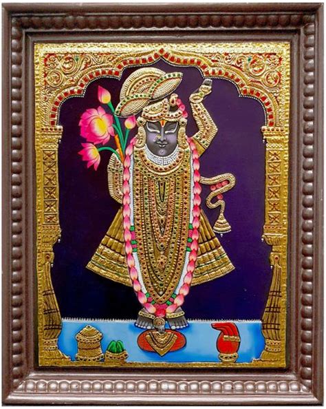 Sreenath Ji Tanjore Painting