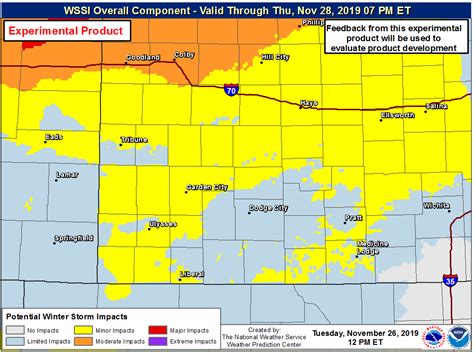 DDC Snow and Ice Potential Forecasts