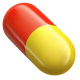 Image result for Exploding Red Pill Emoji
