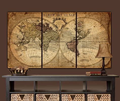 20 Best Collection of Elevate Your Space with Framed World Map Wall Art