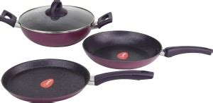 Pigeon Royal Induction Bottom Non-Stick Coated Cookware Set Price in ...