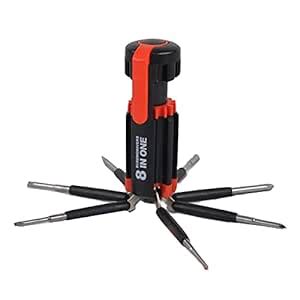 Drona Premium 8 in 1 Multi Function Screwdriver Tool Kit and 6 LED ...