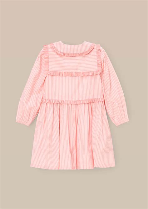 Angel & Rocket Girls Striped Pink Dresses