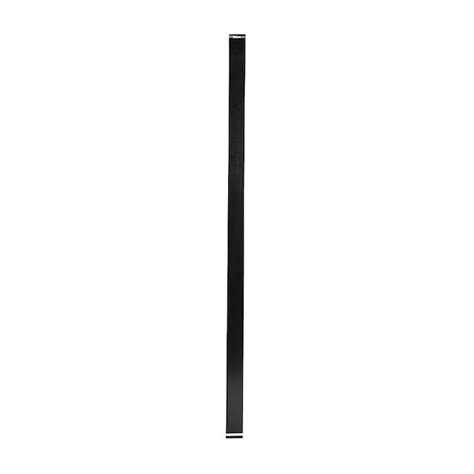 Classic Black Aluminum Flat Deck Baluster at Lowes.com