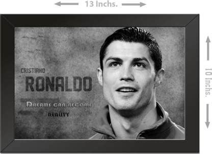 CR7 Poster Wall Art for Room and Office Photographic Paper - Sports ...