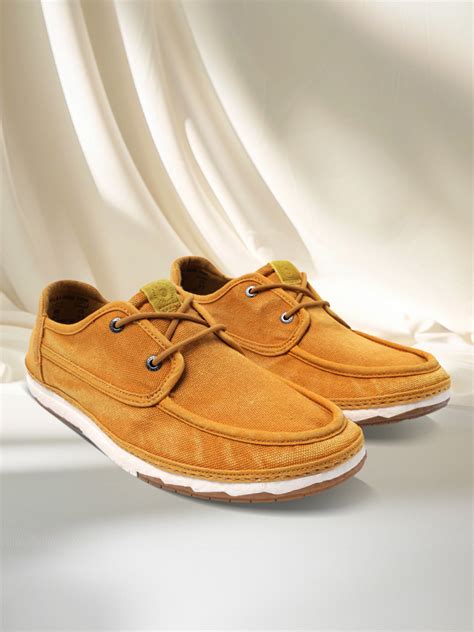 bugatti Yellow Sneakers – bugatti Shoes India