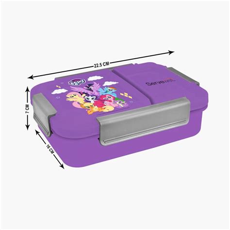 Buy SERVEWELL My Little Pony Print Lunch Box - 750 ml from Servewell at ...