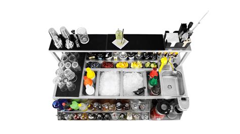 Mobile Cocktail bar - Portable Bar Station Basic 150 | Station Deus