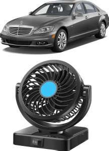 Amulite Cooling Car Fan 360 Degree Rotatable For vehicle-El_ 409 Car ...