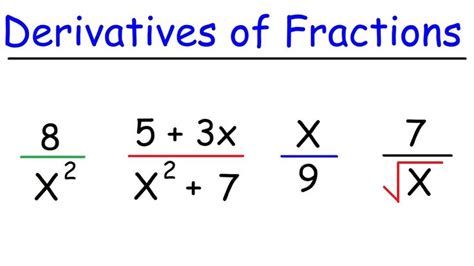 Finding Derivative Using Definition Fractions 的图像结果