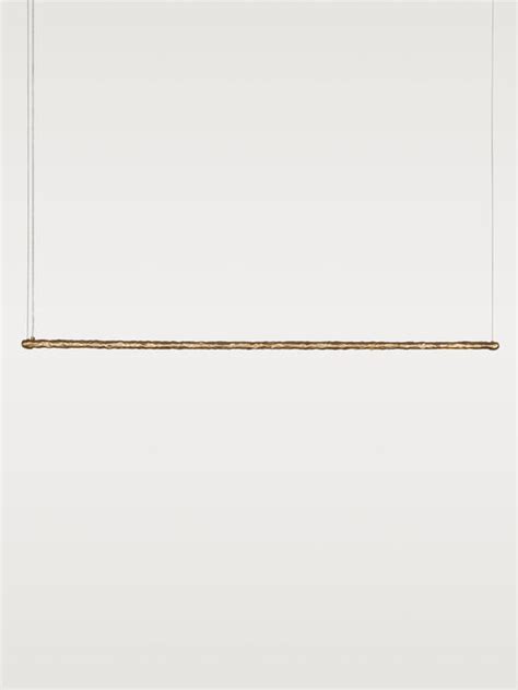 Aria Linear Light in Brass– Stem Design