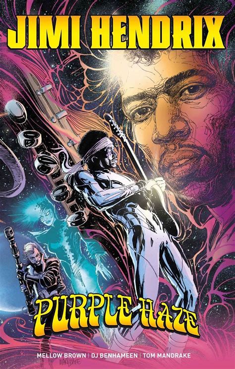 Jimi Hendrix is an Immortal Time Traveler in Titan Comics' Purple Haze OGN
