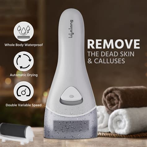 Lifelong LLPCW208 Callus Remover Foot Scrubber (Grey) – Lifelong Online