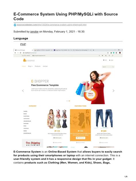 CodeIgniter E-Commerce Project Free Download 的图像结果