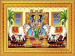 PALJJI HANDICRAFTS Goddess Lakshmi Devi Gruha | Gruhalakshmi Cow Wall ...