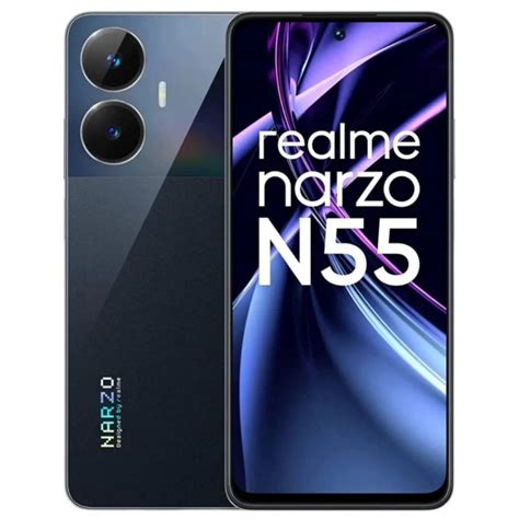 Realme Narzo N55 (Prime Black, 64 GB,4 GB RAM) (Refurbished) – "Renewed ...
