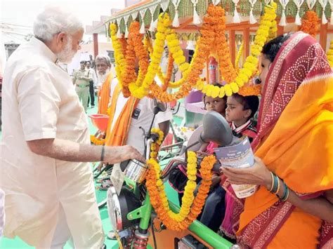 Launched various developmental schemes - Choicest images: PM Narendra ...