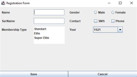 Image result for Java System Form