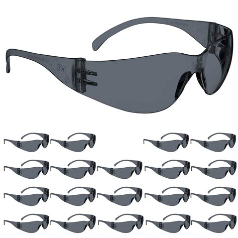 3M Virtua Protective Eyewear 11327-00000-20 Gray Hard Coat Lens, Gray ...