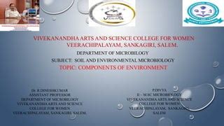 Basic Components of the Environment 的图像结果