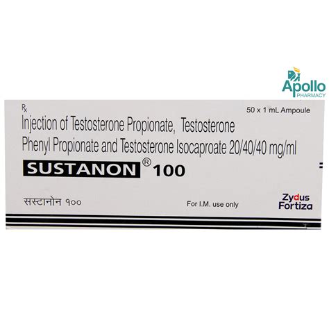 SUSTANON 100MG INJECTION Price, Uses, Side Effects, Composition ...