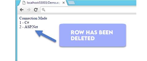 Net SQL Connection with Insert Update Delete 的图像结果