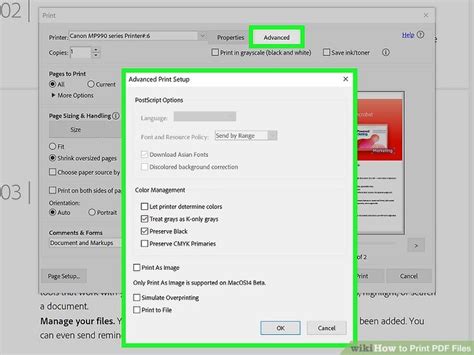 Image result for PDF Print Set Up