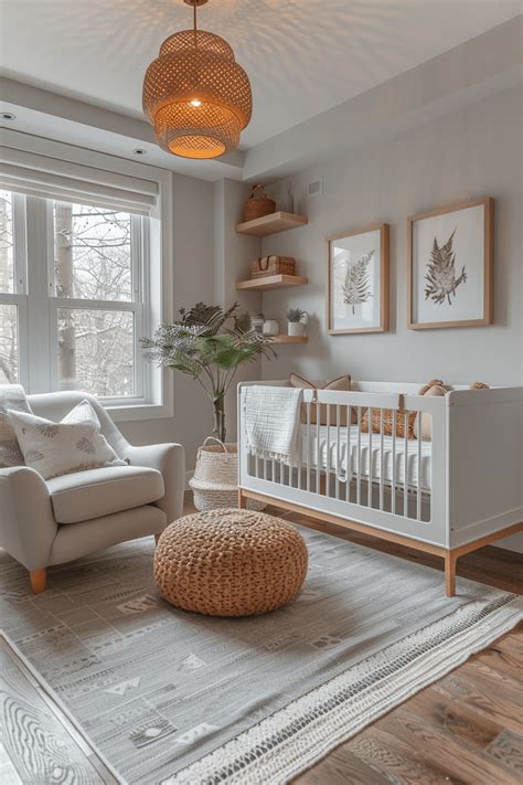 40 Minimalist Neutral Nursery Themes for a Scandinavian Baby Room ...